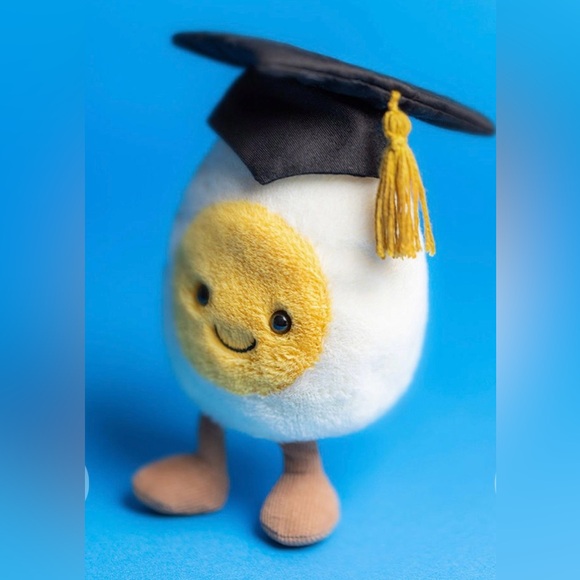 Jellycat Amuseables Boiled Egg Graduation - Picture 5 of 6